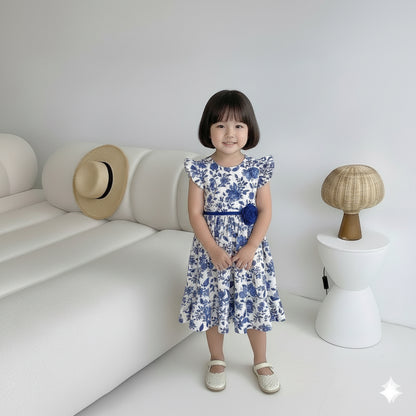 ANAKKU GIRLS WOVEN DRESS 1 - 4 Years - SH250033-4