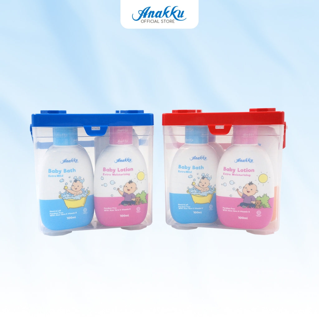 [Exclusive Combo] Anakku Baby Travel Toiletries & Cleansing Combo Set AKBD0036