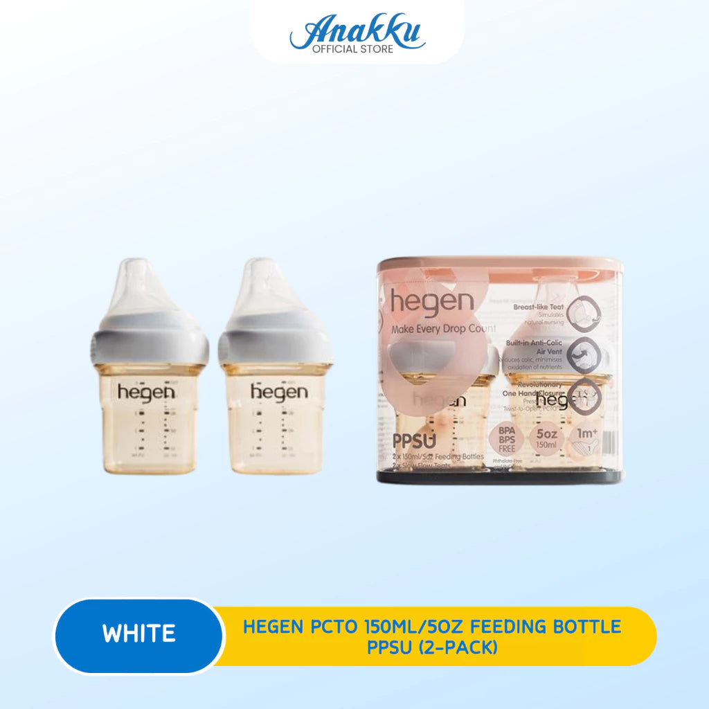 HEGEN PCTO 150ML / 5OZ BOTOL SUSU PPSU (PEK 2 UNIT)