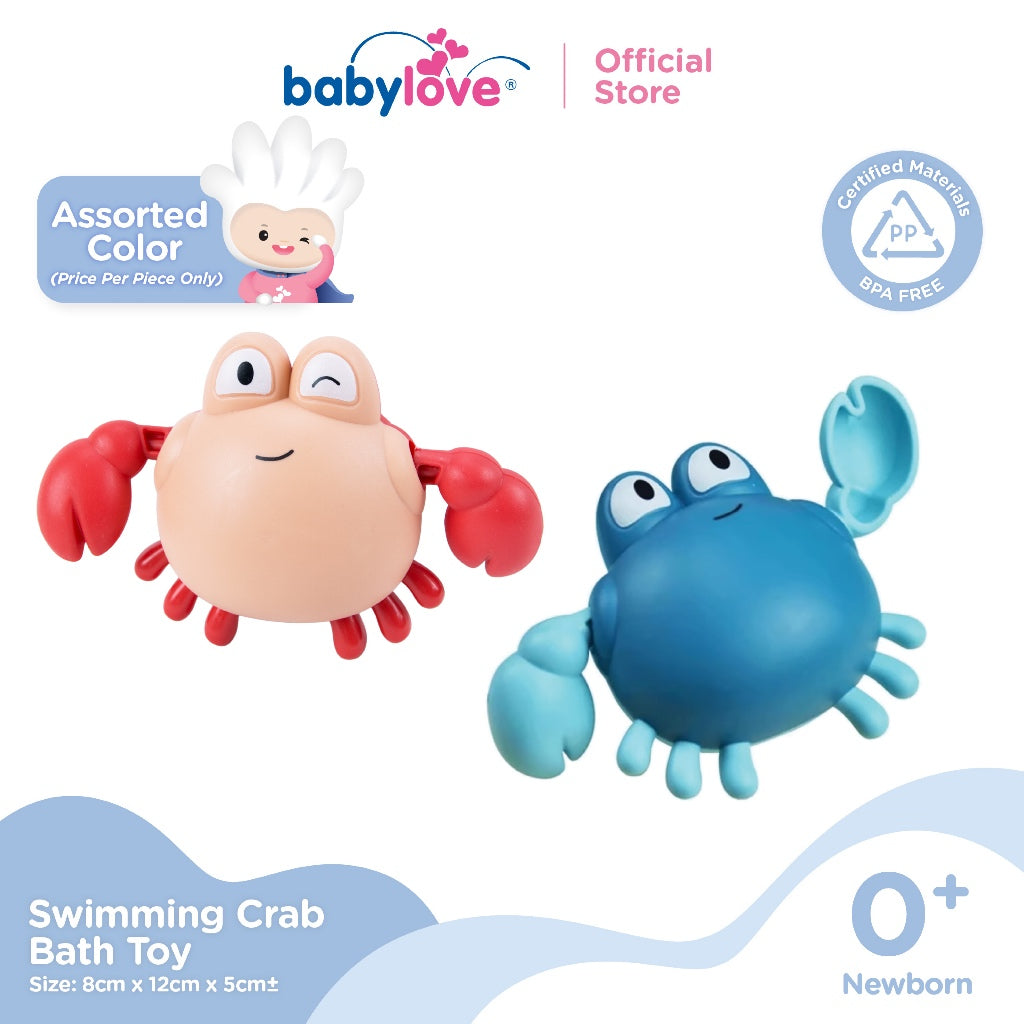 Babylove Mainan Mandi Bayi Berenang | Swimming Bath Toys (PP, BPA-Free) 1 PIECE ONLY