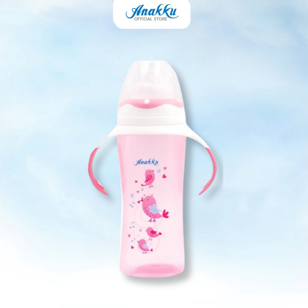 Anakku 2 Handle Swivel Lid Cup - Cawan Penutup Putar dengan 2 Pemegang 8oz (250ml) 163-391