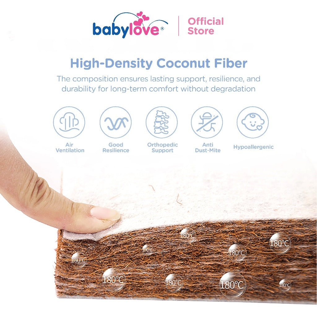 Babylove 100% Natural Coconut Fibre Mattress