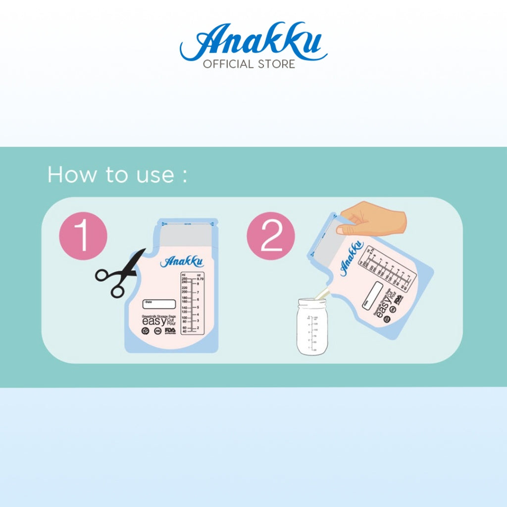 Anakku Milk Storage Bag 250ml-30S Beg Penyimpanan Susu 164-112