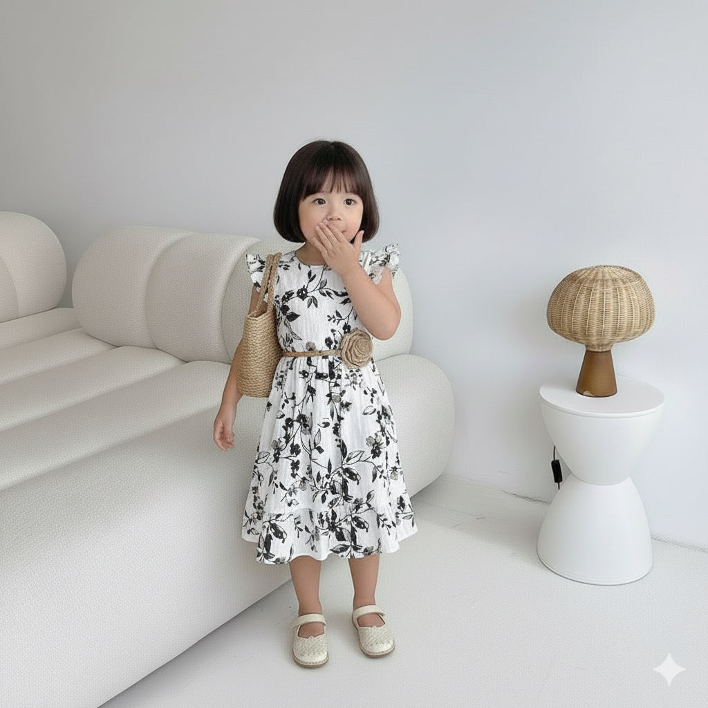 ANAKKU GIRLS WOVEN DRESS 1 - 4 Years - SH250033-4