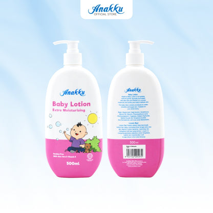 [Exclusive Combo] Anakku Newborn Baby Skincare Bundle Packs Baby Talcum Powder Lotion Losyen Bayi AKBD0003