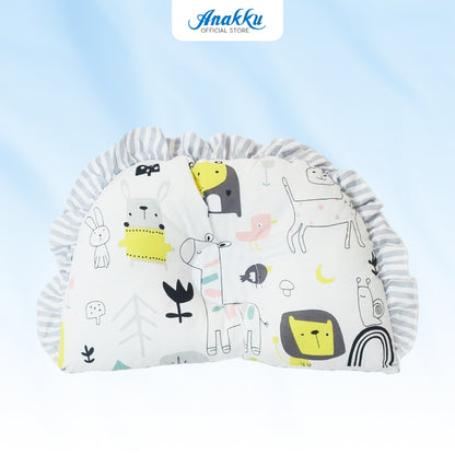 Anakku Bedding Set 3 in 1 Dimple Pillow Bolsters Set Forest/Jungle Set Bantal Bayi 174-791