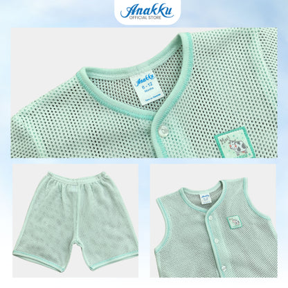 Anakku Newborn Set Baju Lubang Bayi Lelaki [0-18 Mths]