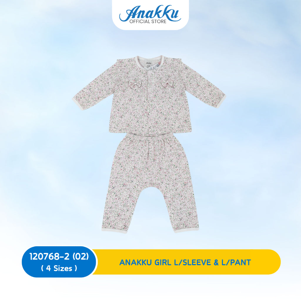 ANAKKU NEWBORN SET BAJU 120764-2/120765-2/120766-2/120768-2/120769-2 (0-18M)