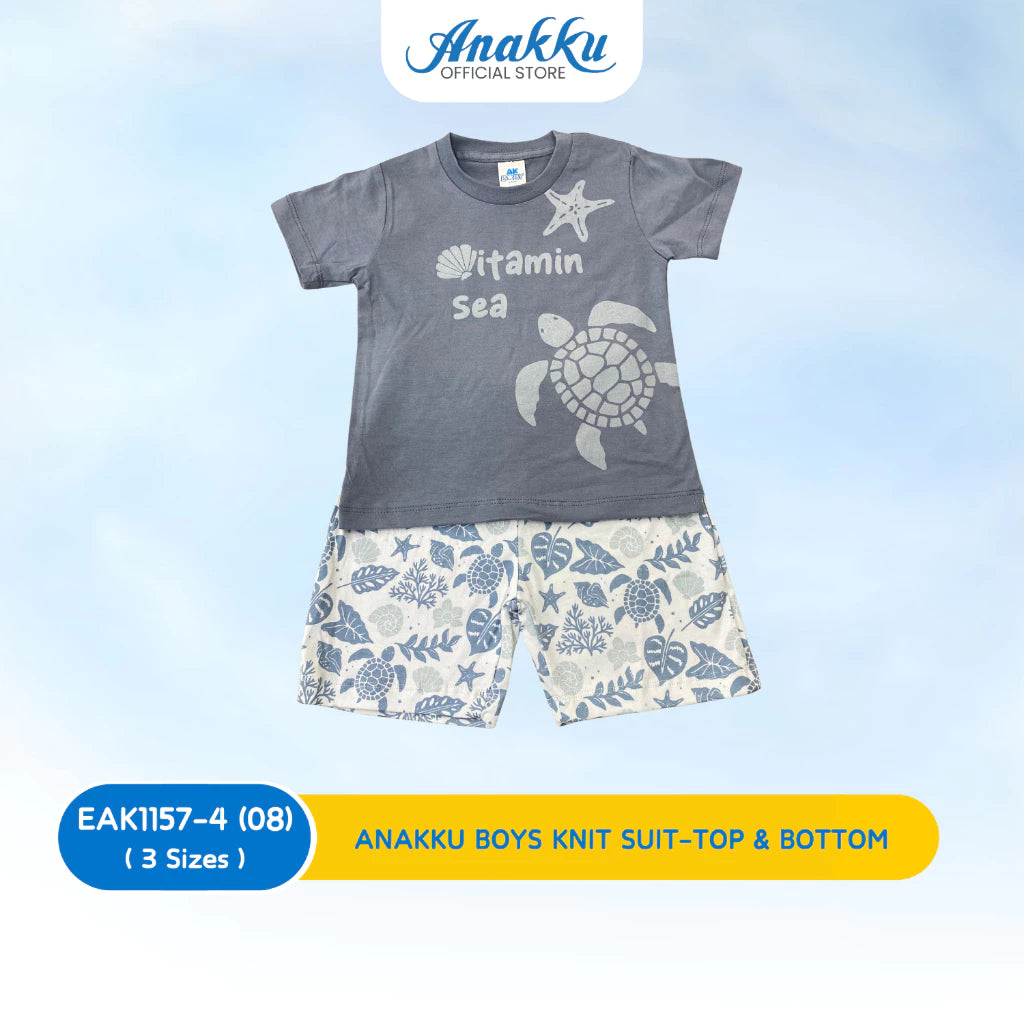 ANAKKU BOYS KNIT SUIT TOP & BOTTOM (1 - 3 years) - EAK1157-4