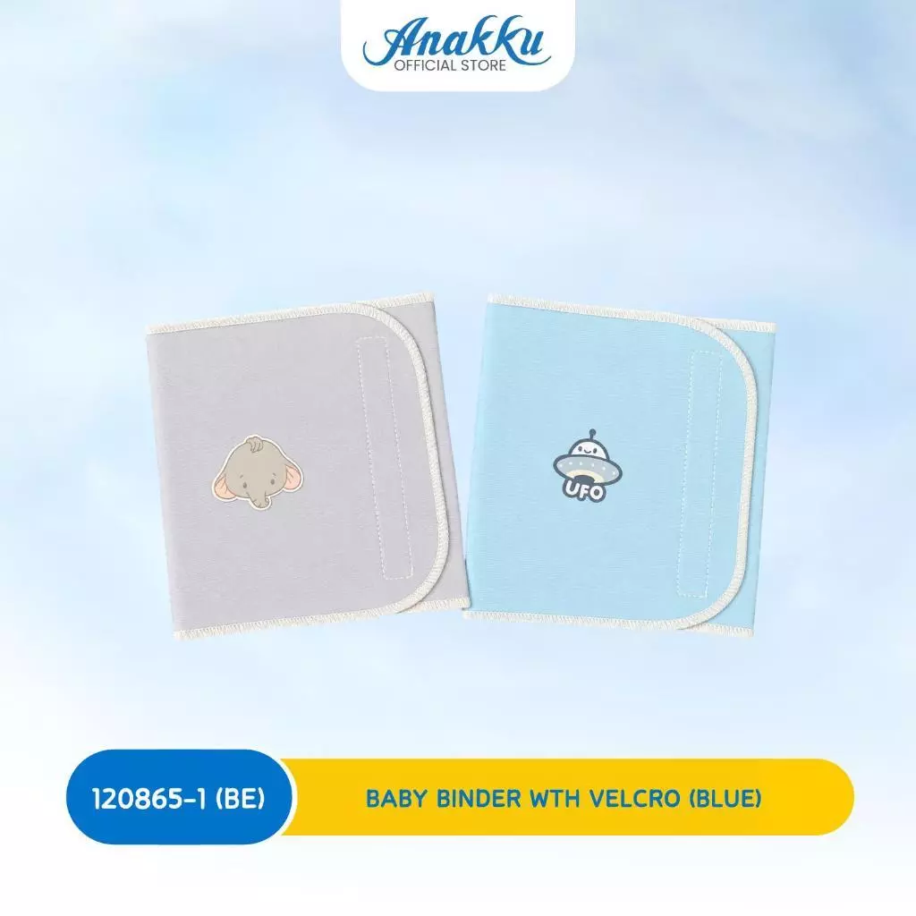 Anakku Newborn Baby Binder with Velcro Bellyband | Barut Bayi Pelekat