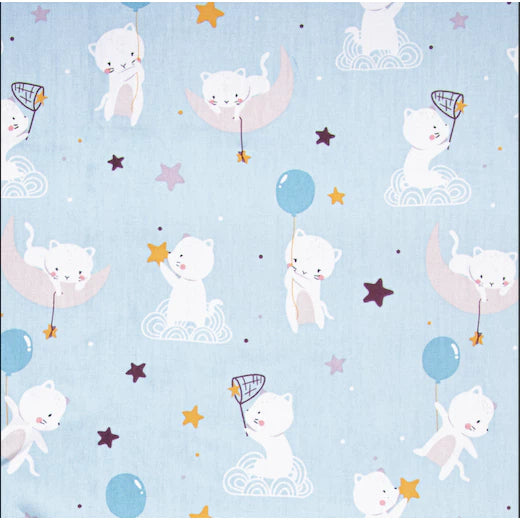 Babylove 7 dalam 1 Set Katil Bayi Premium | Set Tilam Lengkap | 7 in 1 Bedding Set (100% Cotton)
