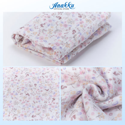 ANAKKU SELIMUT MUSLIN SATU HELAI (120CM × 120CM)
