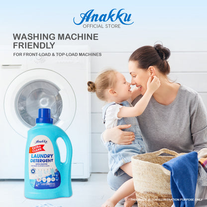 [Exclusive Bundle Deal] Anakku Baby Laundry Detergent with Enzyme 3L+1L AKBD0019