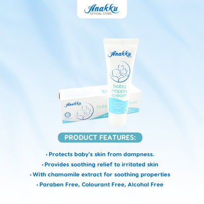 [Exclusive Combo] Anakku Newborn Baby Skincare Bundle Packs Baby Talcum Powder Lotion Losyen Bayi AKBD0003