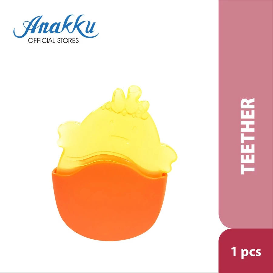 Anakku Frog and Chick Water Filled Cooling Teether with Cover (Random Pick) 163-263