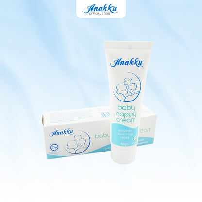 [Exclusive Combo] Anakku Newborn Baby White Napkins with Nappy Cream