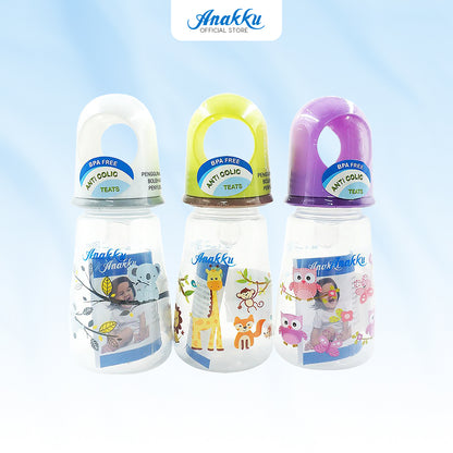 Anakku (2oz/4oz/8oz) PP Standard Neck Feeding Bottle Botol Susu 163-063