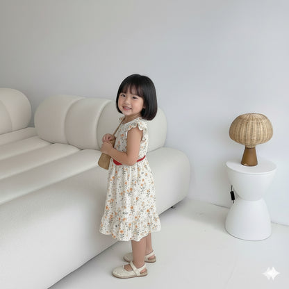 ANAKKU GIRLS WOVEN DRESS 1 - 4 Years - SH250033-4