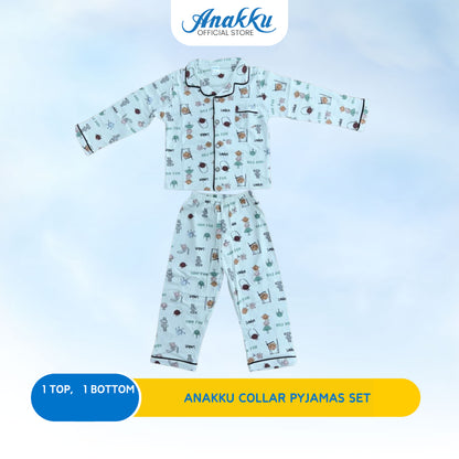 Anakku Boys Knit Pyjama Set -L/SLV Top & Long Pant( 1 yr to 3 yrs) EAK1166-4 (01 TO 04),EAK1167-4 (01 TO 02)