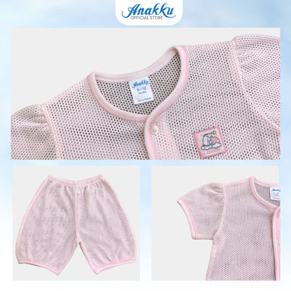 Anakku Newborn Set Baju Lubang Bayi Perempuan [0-18 Months] 120762-2/ 120763-2