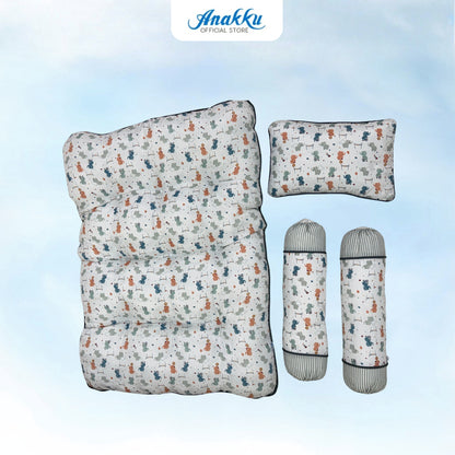 Anakku Bedding Set (Baby Elephant) | Set Bantal Bayi