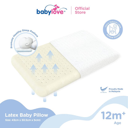Babylove Natural Latex Baby Pillow (XL)