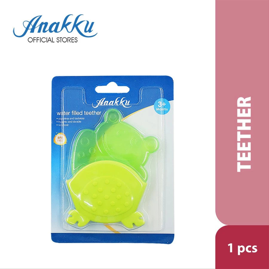 Anakku Frog and Chick Water Filled Cooling Teether with Cover (Random Pick) 163-263