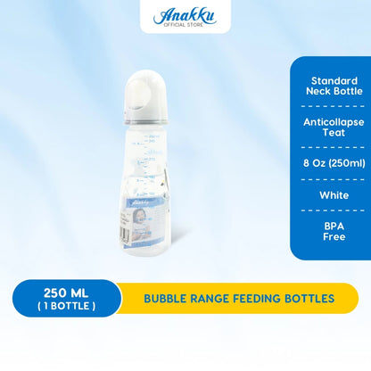 Anakku (2oz/4oz/8oz) PP Standard Neck Feeding Bottle Botol Susu 163-063
