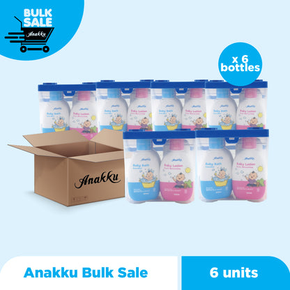 Bulk Sale - Anakku Toiletries Set 100ml x 6 units