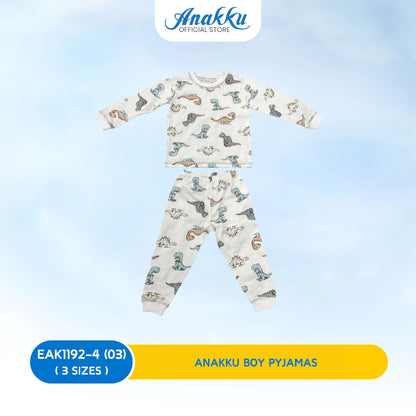 Anakku Boys Knit Pyjama Set -L/SLV Top & Long Pant( 1 yr to 3 yrs) EAK1166-4 (01 TO 04),EAK1167-4 (01 TO 02)