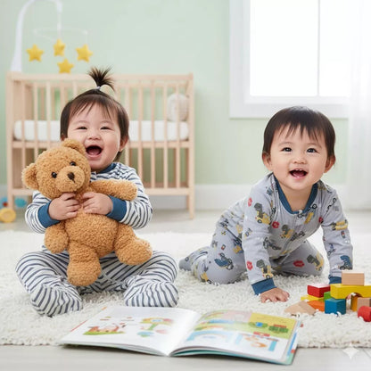 LITTLE LOVE 2PCS ZIPPER BAMBO JUMPER WITH BOOTIES - 520591-2