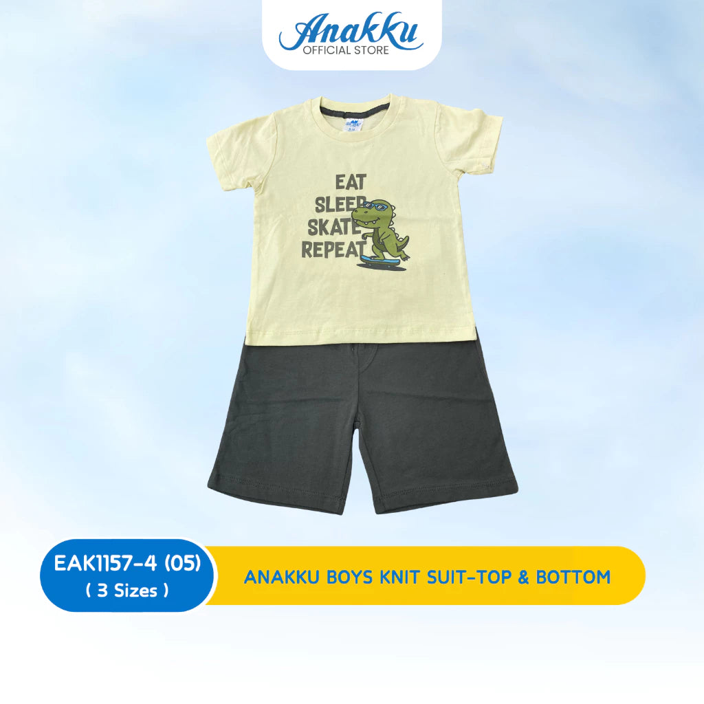 ANAKKU BOYS KNIT SUIT TOP & BOTTOM (1 - 3 years) - EAK1157-4
