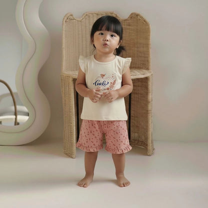 ANAKKU GIRLS KNIT SUIT - TOP & BOTTOM (1-3 YEARS) EAK1158-4 EAK1159-4 EAK1163-4