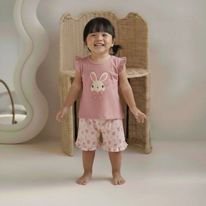 ANAKKU GIRLS KNIT SUIT - TOP & BOTTOM (1-3 YEARS) EAK1158-4 EAK1159-4 EAK1163-4