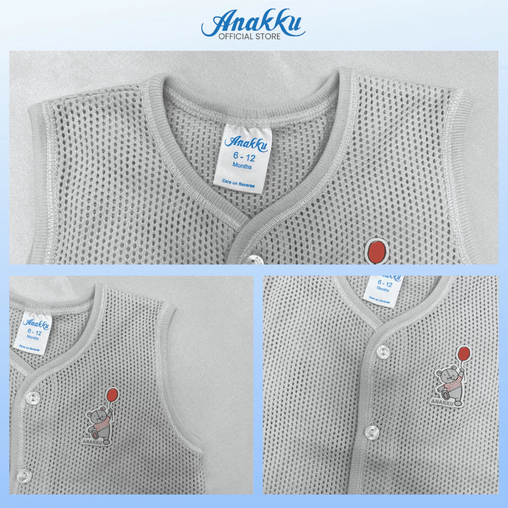 Anakku Newborn Set Baju Lubang Bayi Lelaki [0-18 Months] 120758-2/ 120759-2/ 120761-2