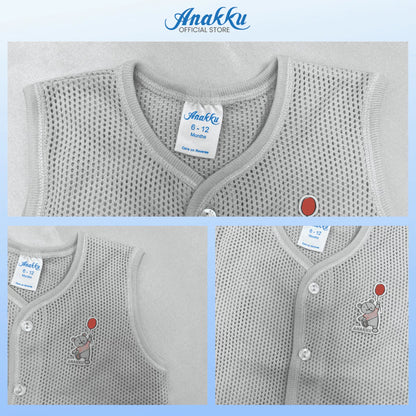 Anakku Newborn Set Baju Lubang Bayi Lelaki [0-18 Months] 120758-2/ 120759-2/ 120761-2