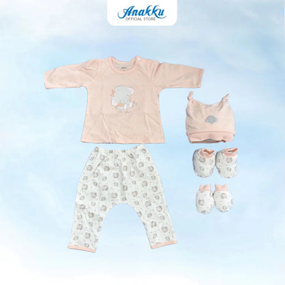 Bulk Sale-Anakku Newborn Baby Boy/Girl Pyjamas Gift Set 0-6M