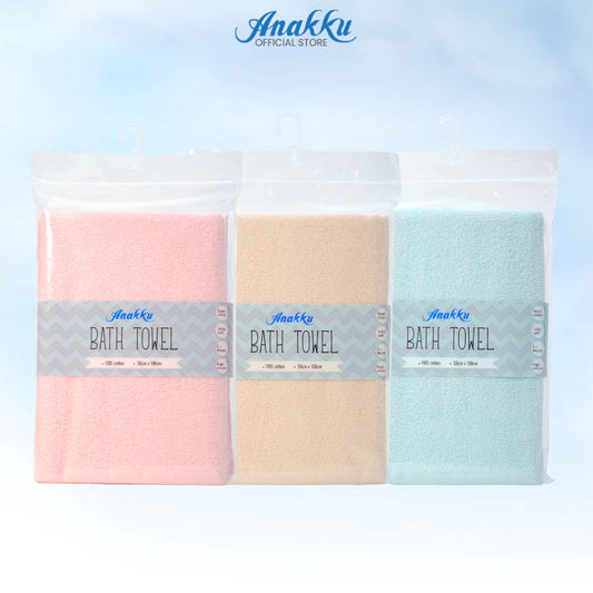 Anakku Bath Towel Single Tuala Mandi EAK1082-1