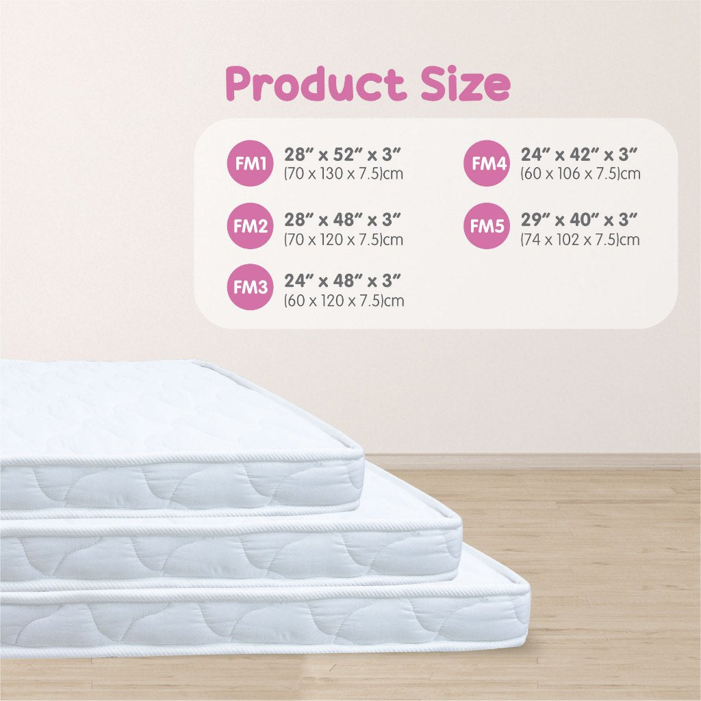 Babylove 100% Natural Coconut Fibre Mattress