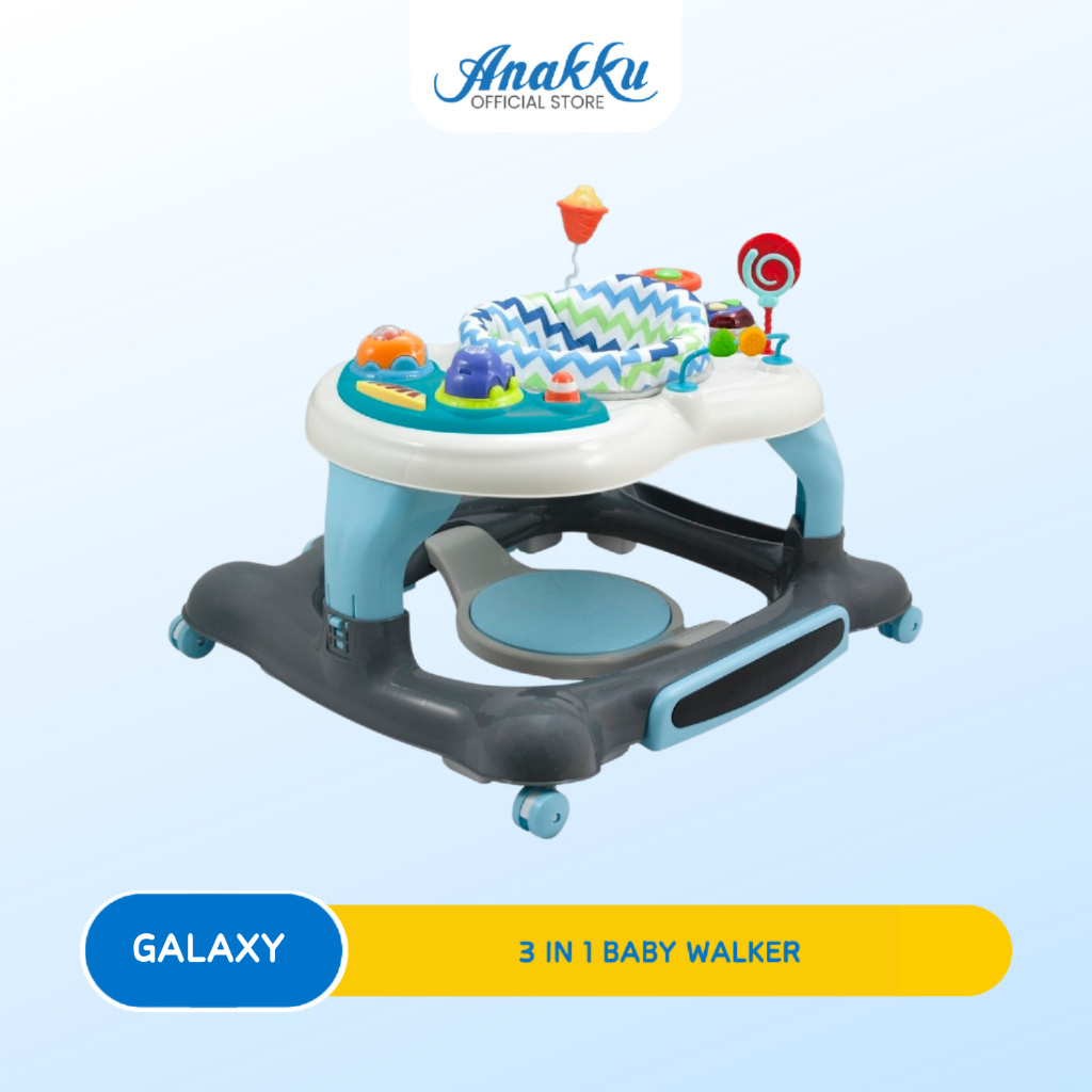 Bubbles 3 in 1 Baby Walker - BUE2023 BUE2025 BUE2026