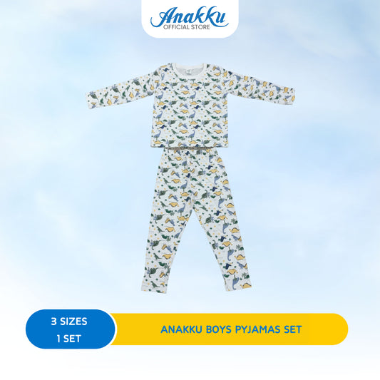 ANAKKU BOYS KNIT PYJAMA SET 2-5Yrs