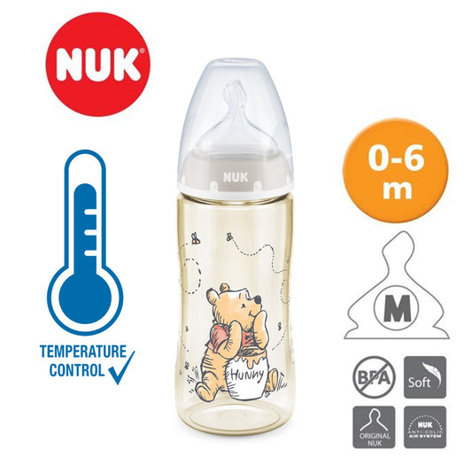 NUK-Disney 300Ml Ppsu Temperature Control Bottle/Sil Teat S1 M