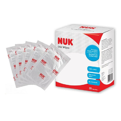 NUK Oral Wipes (25 Pcs/ Box)