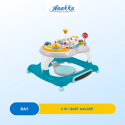 Bubbles 3 in 1 Baby Walker - BUE2023 BUE2025 BUE2026