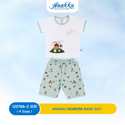Anakku Newborn Suit Set | Set Baju Bayi Baru Lahir 120764-2(03),120765-2(03),120766-2(03),120768-2(03),120769-2(03)