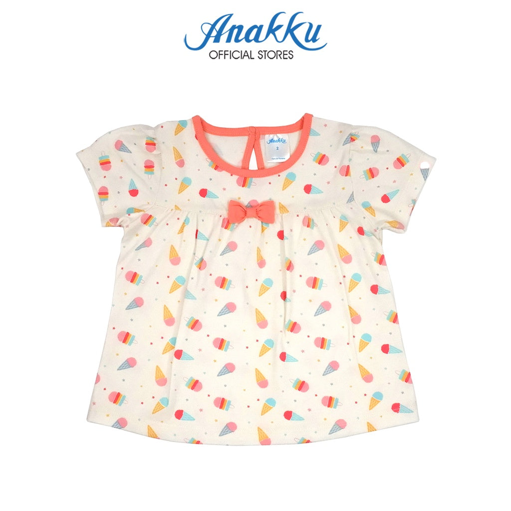 Anakku [1-3Y] Kid Girl Toddler Suit Set Clothing Set | Baju Kanak-Kanak Perempuan EAK783-4