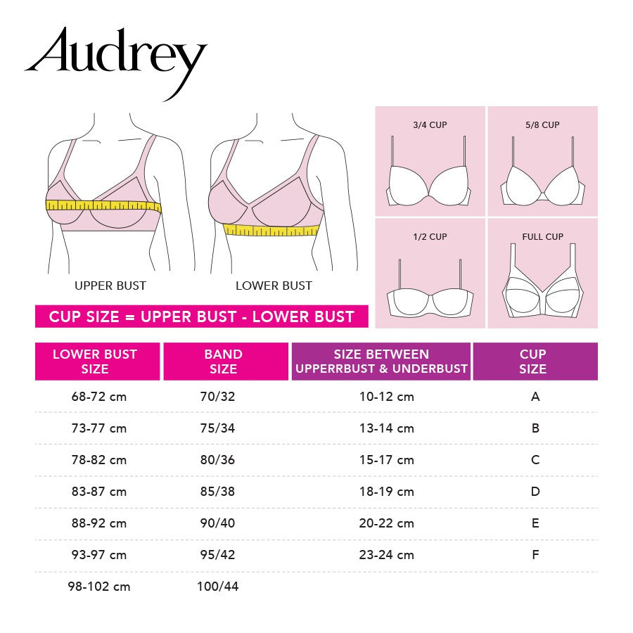 Audrey Wireless Full Cup Seamless Maternity Nursing Bra With Drop