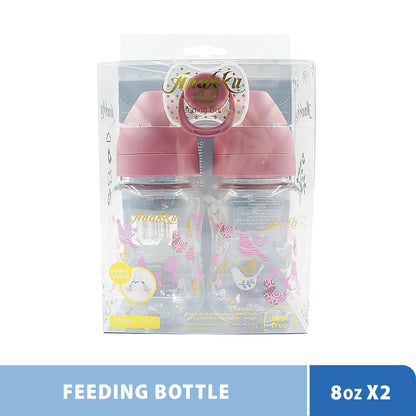 Anakku Premium Tritan Wideneck Bottle Botol Susu 8oz x 2 (250ml x 2) (Random Pick Colour) 163-071