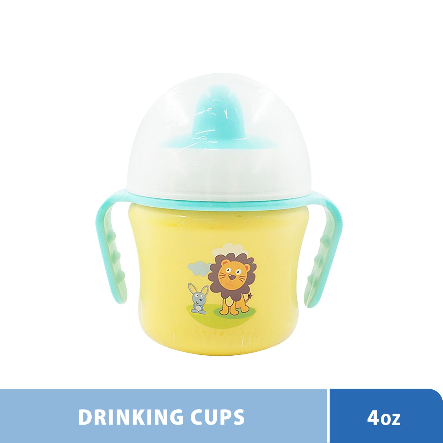 Anakku 4oz Drinking Cup with Handle & Hard Spout (Random Pick Colour) 163-397