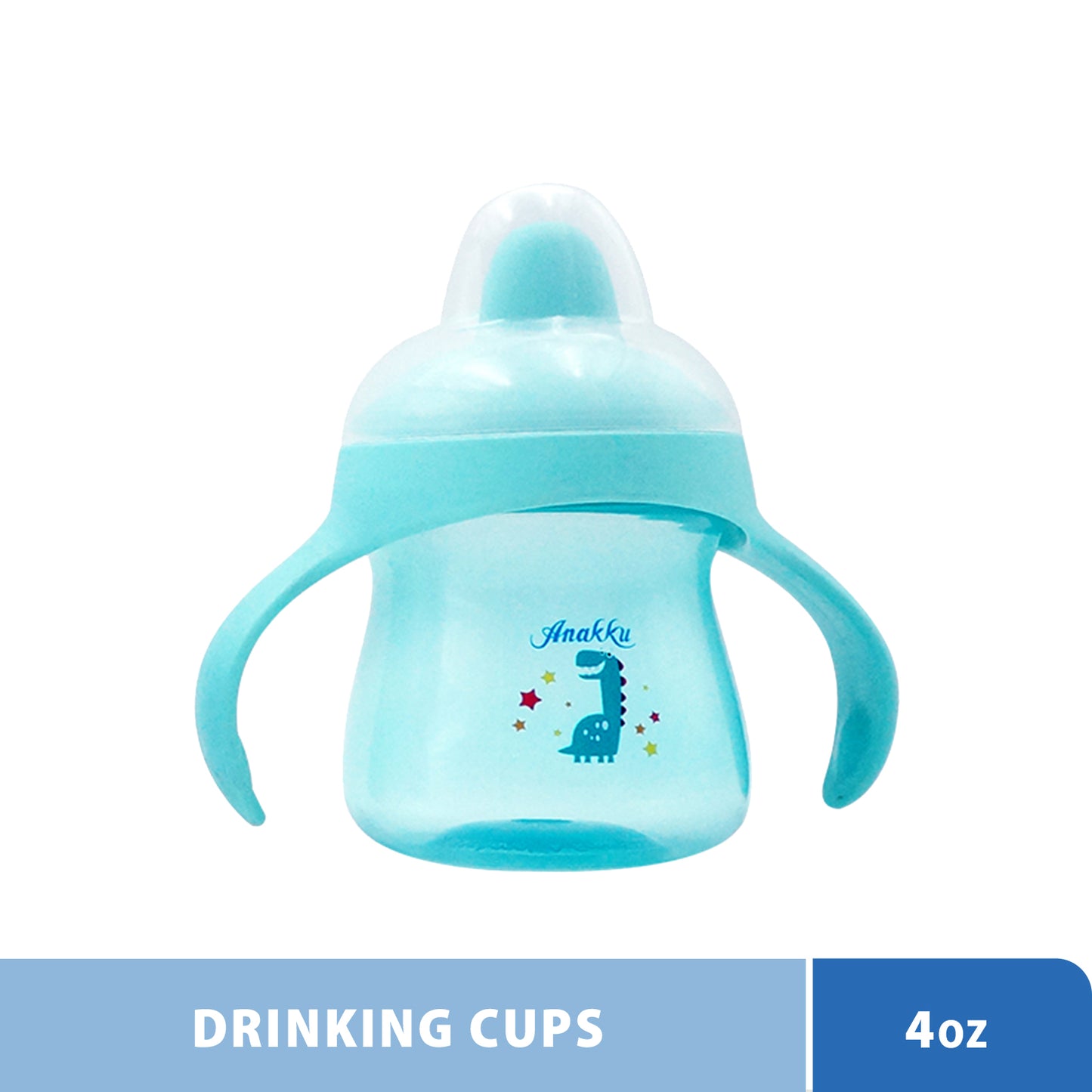 Anakku 4oz Drinking Cup with Handle & Hard Spout (Random Pick Colour) 163-397